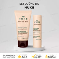 Set dưỡng da tay và kem dưỡng NUXE DISCOVERY OFFER ECO DESIGNED SET (HAND CREAM 30ML + LIP MOISTURISING STICK 4G)