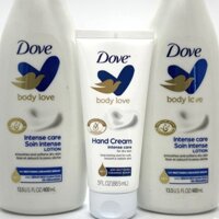 Set Dưỡng Da Toàn Thân Dove Body Lotion & Hand Cream