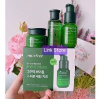 Set dưỡng da trà xanh INNISFREE Green Tea Seed Serum