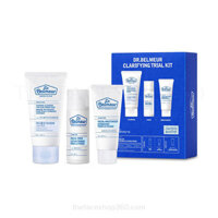 Set dưỡng mini chăm sóc da mụn nhạy cảm Dr. Belmeur Clarifying Trial Kit (3SP)