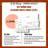 Set dưỡng OHUI Extreme White Snow (8 SP)