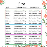 Set Duvet Cover American Flag Printed 2/3 Pcs Bedding Sets Twin Full Queen King Quilt Bed s