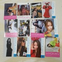 SET F - Bộ 12 card Hyomin The Collector's Card