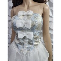 Set feesize cúp ngực + váy 3 tầng kèm quần