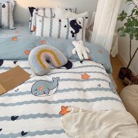 SET GA GỐI CÁ VOI XANH