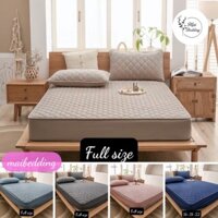 Set Ga Gối Chống Thấm Nước 💖 Cotton Trần Bông Cao Cấp 💖 1m6 1m8 2m