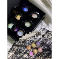 Set gel nhũ khổng tước AURORA OPAL GEL Barbie Mirage cao cấp 6 màu ( tặng kèm bảng màu )