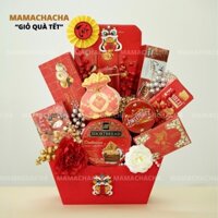 Set Giỏ Quà Tết 2025 - Dành Cho Gia Đình & Người Thân - Doanh Nghiệp & Đối Tác - Mẫu 6