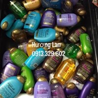 Set Gội Xả OGX ( Bamboo Fiber Full, Collagen Biotin, Tsubaky Blossom, Vitamin E, Argan Oil Morocco, Shea Soft Smooth)