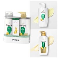 set gội xả PANTENE xanh lá