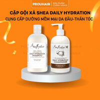 Set gội xả SheaMoisture 100% Virgin Coconut Oil Daily Hydration Shampoo & Conditioner Shea Moisture
