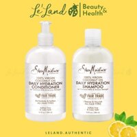 Set gội xả SheaMoisture 100% Virgin Coconut Oil Daily Hydration Shampoo & Conditioner Shea Moisture