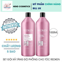Set gội xả tăng độ phồng cho tóc Redken Volume Injection Shampoo and Conditioner 1000ml