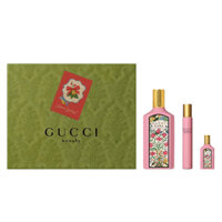 Set Gucci Flora Gorgeous Gardenia Eau de Parfum 3pcs ( EDP 100ml & EDP 5ml & Roller-Ball 7.4ml )