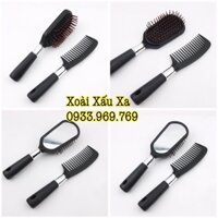 Set Gương + lược chải tóc dễ thương tiện lợi