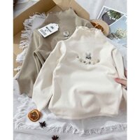 sét hai áo thêu  thỏ