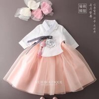 Set hanbok cho bé gái