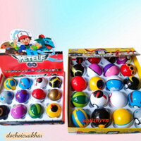 SET Hộp 20 Bóng Pokemon Đa Sắc sự khác biệt Chứa Pokemon Bất Kỳ, Full Box - món quà giành cho người tập luyện Nhỏ Trai V