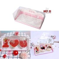 Set hộp mica và khuôn I Love You