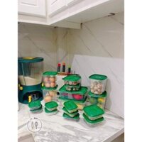 SET HỘP NHỰA ĐỰNG THỨC ĂN IKEA 17 MÓN