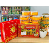 Set hộp quà 6 hũ yến chưng sẵn được sản xuất theo công nghệ xưởng, yến sào Vương Bảo (VBNest) cao cấp, hàng chuẩn Việt