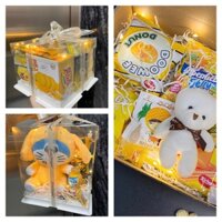 Set Hộp Quà Tặng Màu Cốt Vàng