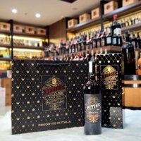 sét hộp sơn mài vang Vitigi Ý