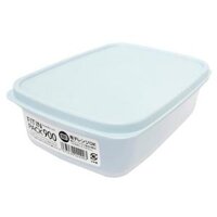 Set Hộp thực phẩm Fit in Pack 1350ml, 900ml, 600ml, 300ml 150ml nắp dẻo Sanada Nhật Bản dùng lò vi sóng, tủ đông lạnh - 900ml