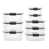 Sét hộp Tritan Rubbermaid Brilliance 16 món - Made in USA