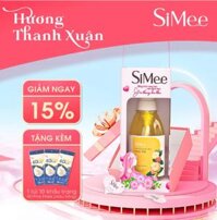 Set Hương Thanh Xuân| Hộp Quà Tặng Sữa Tắm Nước Hoa Hoa Trà SiMee 480ml | Quà Tặng 20/11, quà tặng mẹ, tặng cô, tặng bạn gái