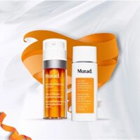 Set Huyết Thanh Trắng Da Murad Vita-C Glycolic Brightening Serum & Kem Chống Nắng Murad City Skin Age Defense Broad Spectrum SPF50 PA++++ Fullsize