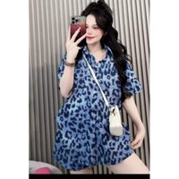 Sét jeans hoa văn quần đùi tay ngắn form 40kg-70kg hàng đẹp như hình