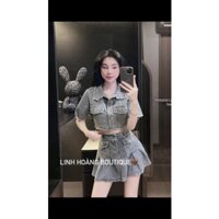 set jeans nữ