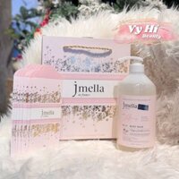 Set Jmella gồm sữa tắm 1000ml mùi No.1 Peony + 7 bao lì xì + túi hộp giấy
