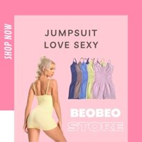 Set JUMPSUIT LOVE SEXY thể thao dệt kim co giãn SE0005