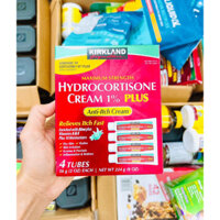Set Kem Bôi Đa Năng KIRKLAND Maximum Strength HYDRO CORTISONE 1% PLUS Anti Itch Cream