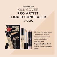 Set Kem Che Khuyết Điểm CLIO Kill Cover Pro Artist Liquid Concealer