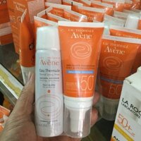 Set kem chống nắng Avene Emulsion SPF 50+ 50ml tặng kèm xịt khoáng Avene