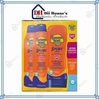 Set Kem Chống Nắng Dạng Xịt - Banana Boat Ultra Sport SPF 50+