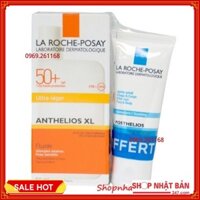Set Kem Chống Nắng La Roche-Posay Ultra-Light Anthelios XL Fluid + Kem Dưỡng Posthelios Gel - 100% Authentic