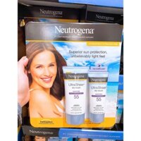 Set kem chống nắng Neutrogena Dry-touch Ultra Sheer SPF 55