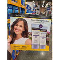 Set Kem chống nắng Neutrogena Ultra Sheer SPF 55PA+++ của Mỹ