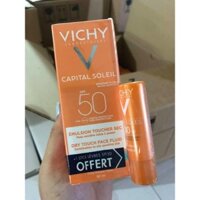 Set kem chống nắng và son dưỡng Vichy