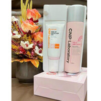 Set Kem chống nắng vật lý CNP LABORATORY nâng tone da Spf42 Pa ++ tặng xịt khoáng 100ml