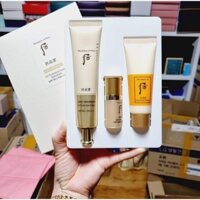 SET KEM CHỐNG NẮNG WHOO VÀNG CHỐNG LÕA HÓA SUN WRINKLE SUN