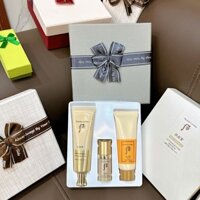 Set Kem chống nắng Whoo vàng Hoàng Cung chống nhăn chống lão hóa Whoo JinHea Yoon Sun Wrinkle Sun chống nắng SPF 50+