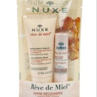 SET KEM DƯỠNG DA, MÓNG TAY VÀ SON DƯỠNG MÔI NUXE