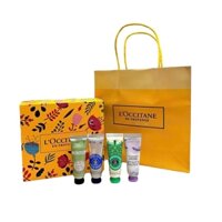 Set Kem Dưỡng Da Tay Mini L'Occitane Hand Cream Full Box (4 x 10ml)