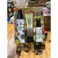 Set kem lót smashbox holidaze  photo finish travel primer trio