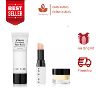 Set kem lót và dưỡng mắt môi Bobbi Brown The Getaway Skincare